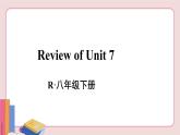 人教版英语八年级下册 Unit 7  Review of Unit 7【课件】