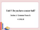 人教版英语七年级上册 Unit 5  第2课时（Section A Grammar Focus-3c）【课件+音频】