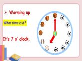 人教版英语七年级下册 Unit 2 What time do you go to school Section A 2a-2d【课件+音频】