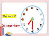 人教版英语七年级下册 Unit 2 What time do you go to school Section A 2a-2d【课件+音频】