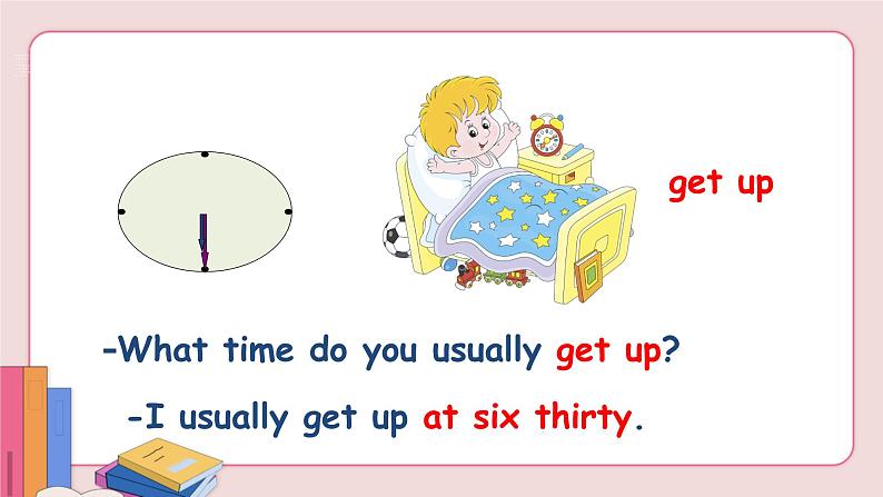 人教版英语七年级下册 Unit 2 What time do you go to school Section A 2a-2d【课件+音频】08