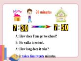 人教版英语七年级下册 Unit 3 How do you get to school Section A Grammar Focus-3c【课件+音频】