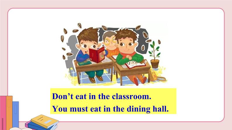 Unit 4 Don 't eat in class Section A 2a-2d第6页