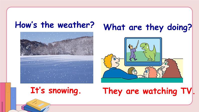 Unit 7 It 's raining Section A Grammar Focus-3b第4页