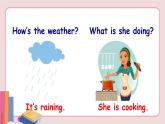 人教版英语七年级下册 Unit 7 It's raining Section A Grammar Focus-3b【课件+音频】
