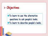 人教版英语七年级下册 Unit 9 What does he look like Section A 1a-1c【课件+音频】