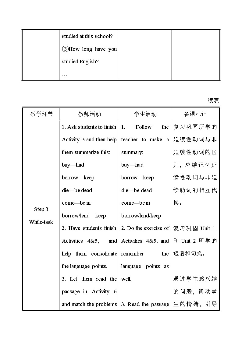 外研版英语 八年级下册 Module 4 Unit 3 Language in use  教案03
