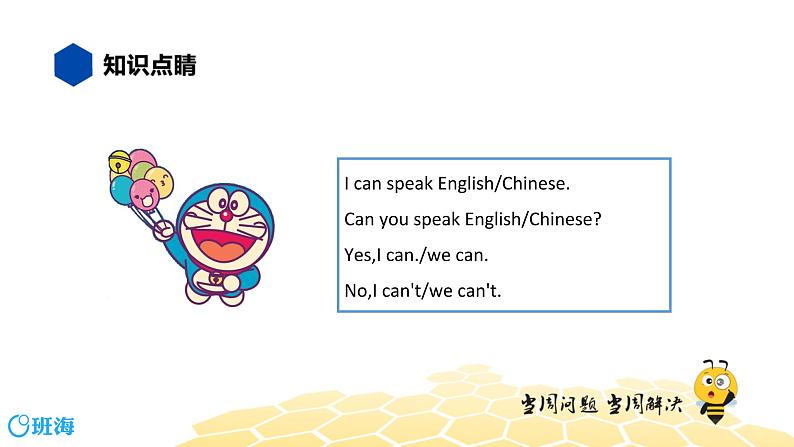 英语七年级【知识精讲】6.动词(1)情态动词 课件03