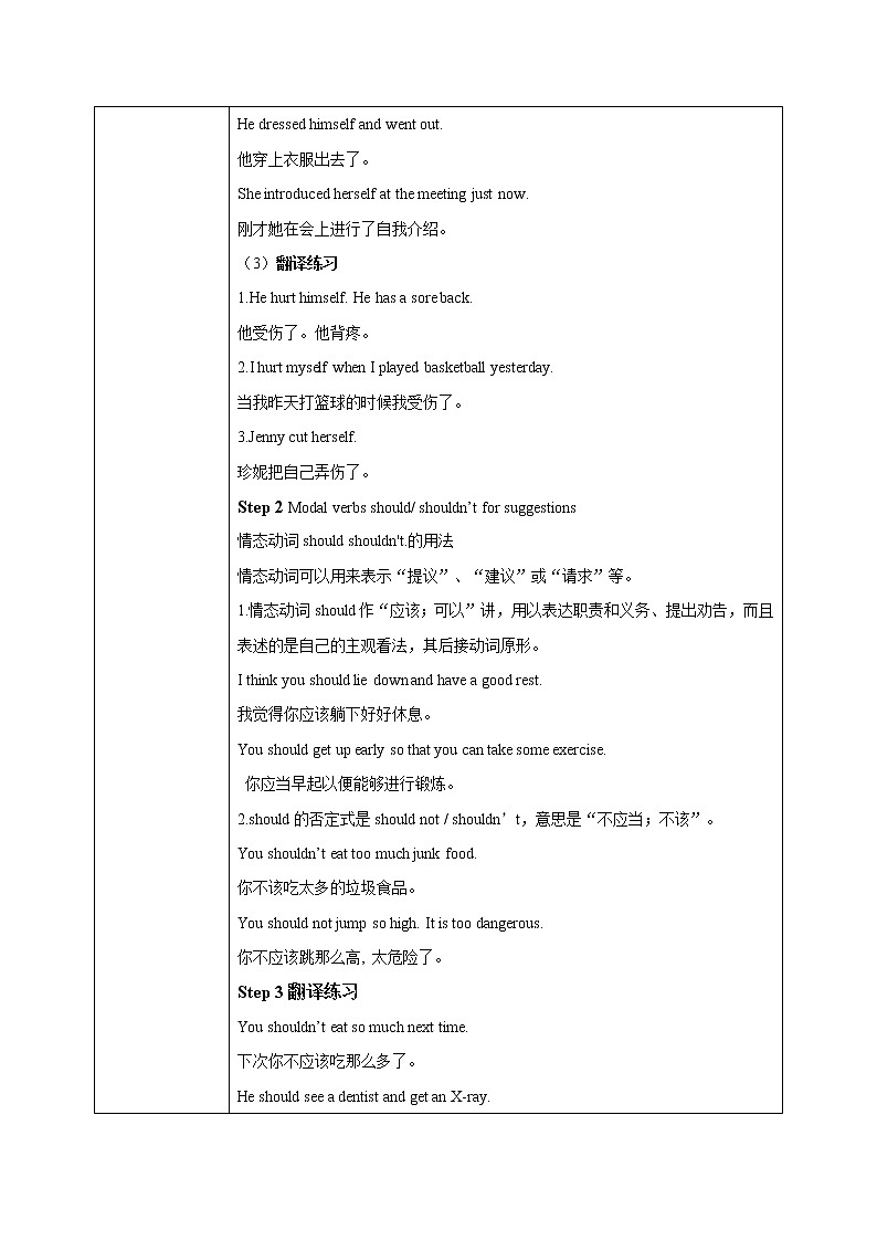 Unit1 What's the matter Section A（第3课时） 课件（送教案练习）02