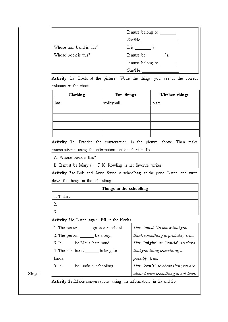 Unit 8 Section A  1a-2d课件+全英教案+课前预习+课后练习+音频02
