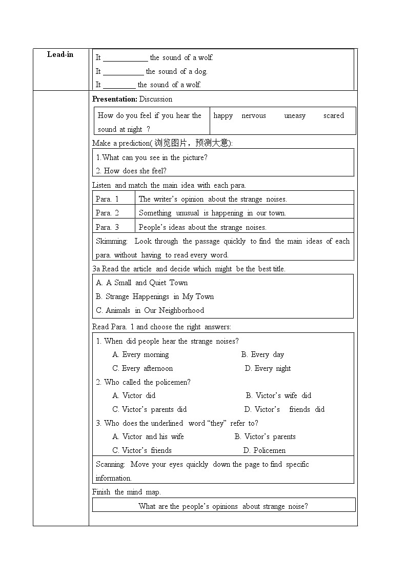 Unit 8 Section A 3a-4c课件+全英教案+课前预习+课后练习+音频02