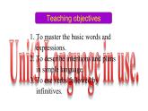 外研8上Module 5 Lao She Teahouse Unit 3 Language in use ppt(共40張PPT)