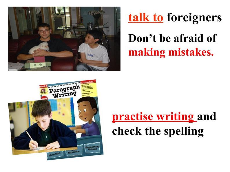 外研八年级上册module1Unit 1 Let's try to speak English as much as possible(共23张PPT)06