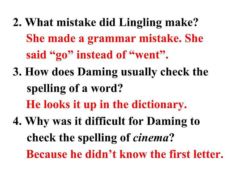 外研八年级上册module1Unit 1 Let's try to speak English as much as possible(共23张PPT)08