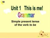 2021年初中英語(yǔ)牛津譯林版（2012）七年級(jí)上冊(cè) Unit1 This is me Grammar 課件