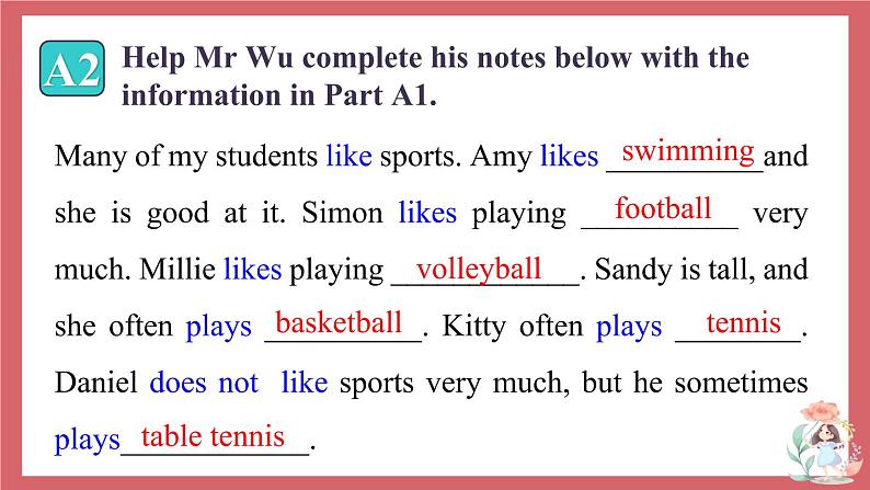 Unit 2 Let's play sports  第4课时 integrated skills & study skills 课件 初中英语牛津译林版七年级上册（2021年）05