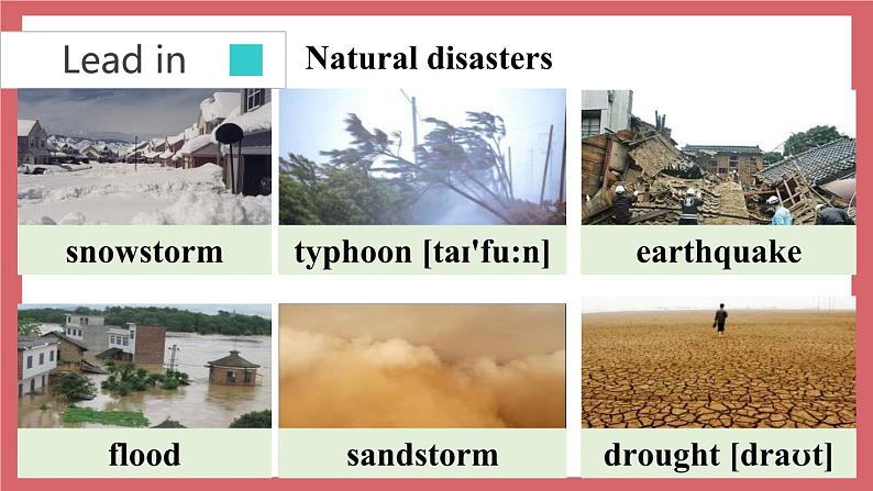 Unit 8 Natural disasters  第4课时 integrated skills&study skills.pptx 课件 初中英语牛津译林版八年级上册（2021年）第3页