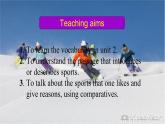 Module 3 Sports Unit 2 This year we are training more carefully31张ppt 音视频