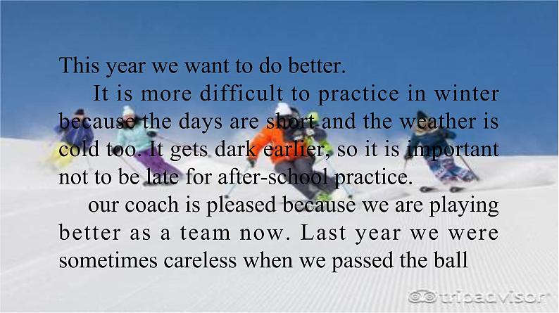 Module 3 Sports Unit 2 This year we are training more carefully31张ppt 音视频07