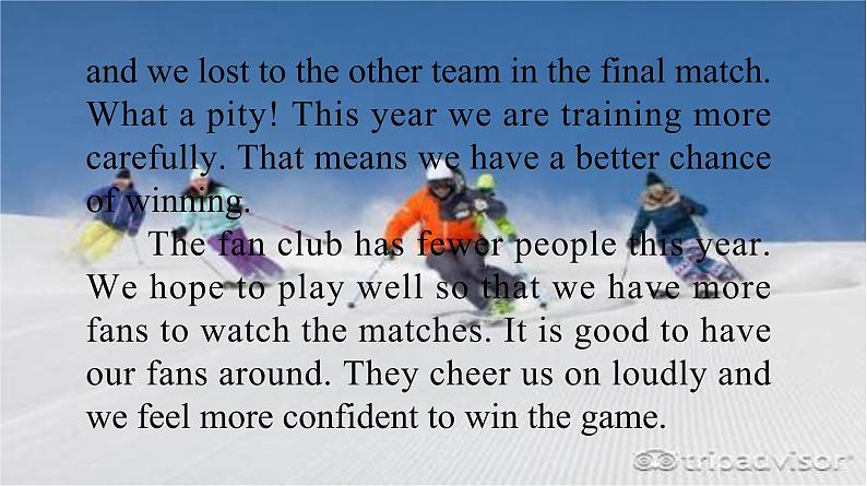 Module 3 Sports Unit 2 This year we are training more carefully31张ppt 音视频08