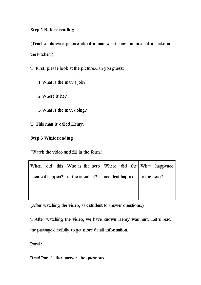 Module 8 Unit2 教案第3页