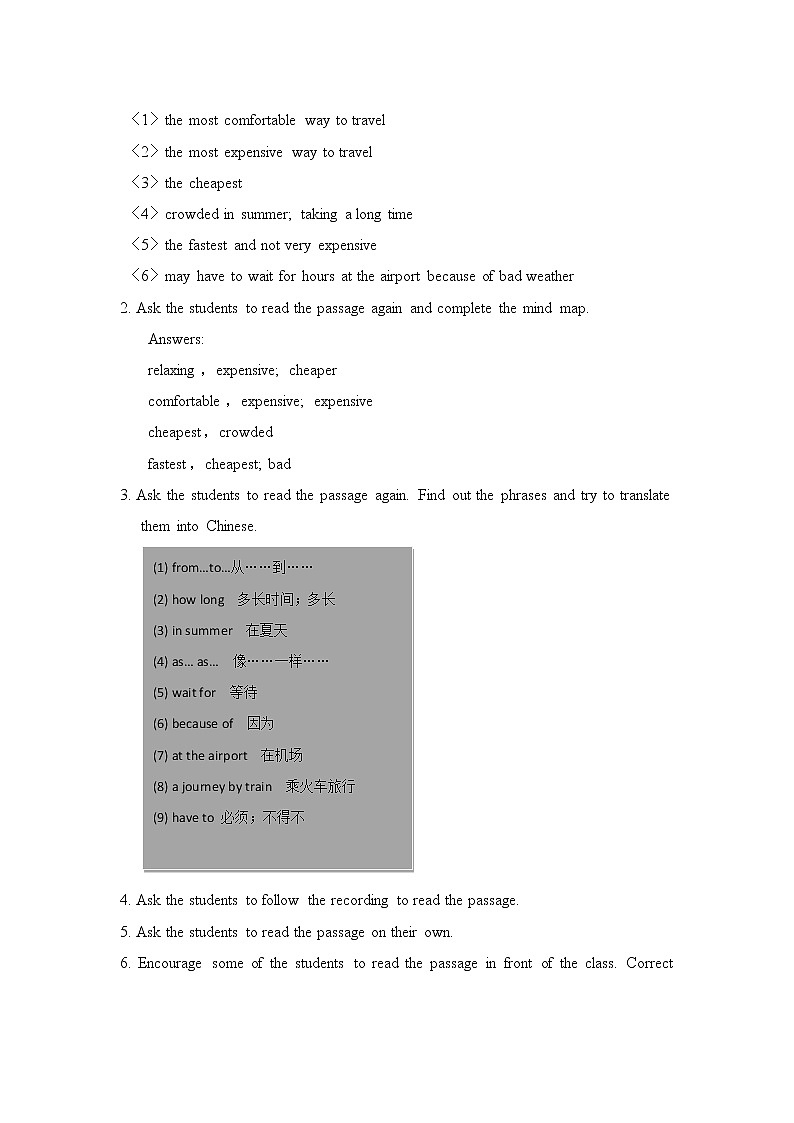 Module 4 Unit 2 教案第3页