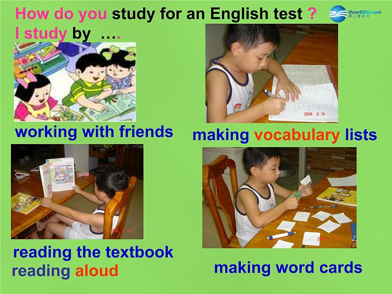 湖北省松滋市涴市镇初级中学九年级英语全册 Unit 1 How can we become good learners Sectoin A 1a-1c课件 （新版）人教新目标版第3页