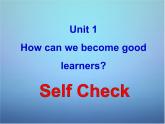 湖北省北大附中武汉为明实验学校九年级英语全册 Unit 1 How can we become good learners Self Check课件  （新版）人教新目标版