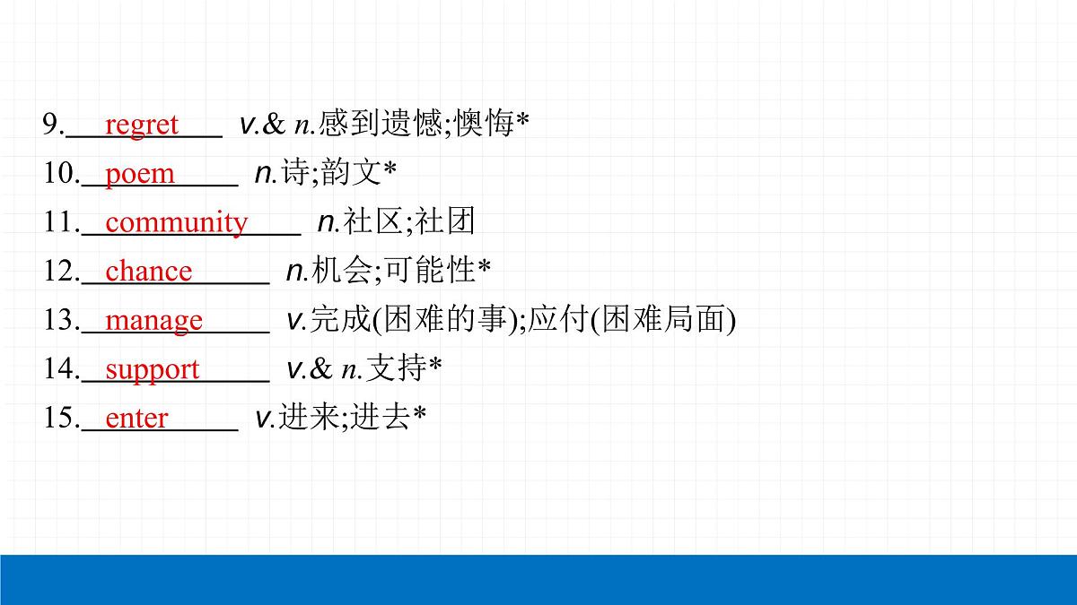 2022届初中英语一轮复习第二板块 九年级全一册 第18课时 Unit 7_Unit 8 课件第5页