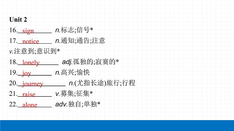 2022届初中英语一轮复习第二板块 八年级下册 第10课时 Unit 1_Unit 2课件第6页