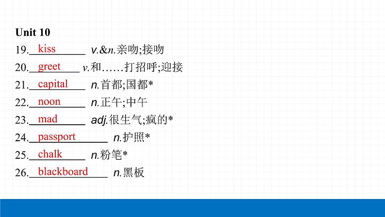 2022届初中英语一轮复习第二板块 九年级全一册 第19课时 Unit 9_Unit 10 课件第6页