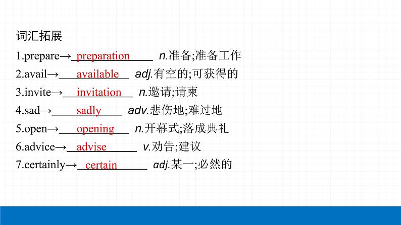 2022届初中英语一轮复习第二板块 八年级上册 第9课时 Unit 9_Unit 10课件第8页
