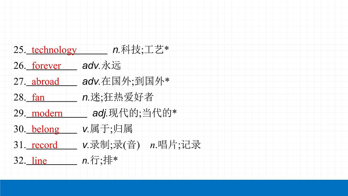 2022届初中英语一轮复习第二板块 八年级下册 第13课时 Unit 7_Unit 8 课件第7页