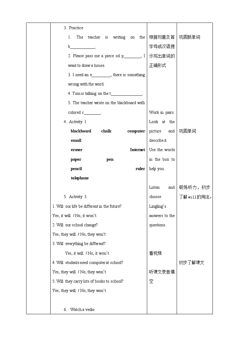 Module 4 Unit 1 Everyone will study at home 课件 试卷 教案02