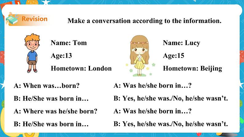 Module 7 Unit 2 I was born in Quincy 课件+教案+练习02