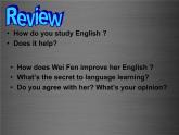 浙江省绍兴县杨汛桥镇中学九年级英语全册 Unit 1 How can we become good learners（第5课时）课件 （新版）人教新目标版