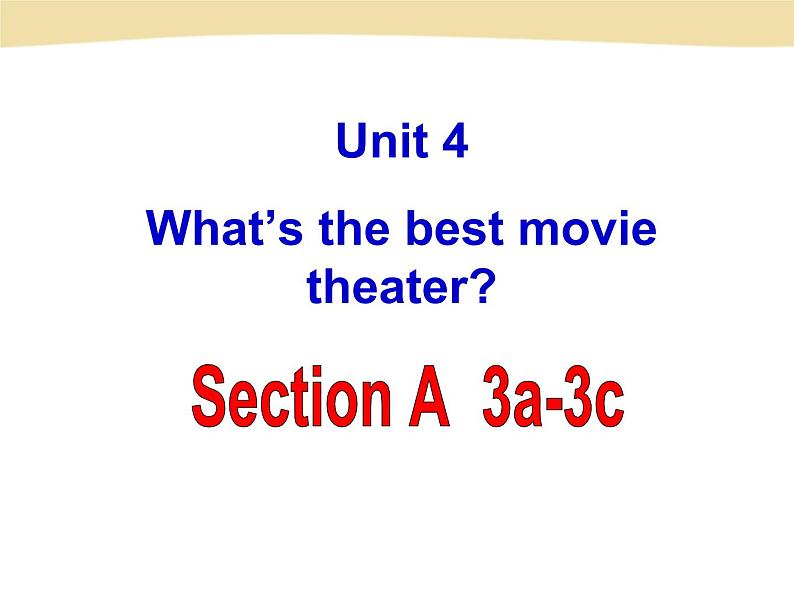 U4.section A 3a--3c课件PPT第1页