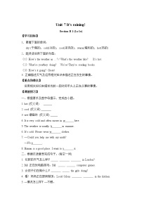 人教新目标 (Go for it) 版七年级下册Section B导学案