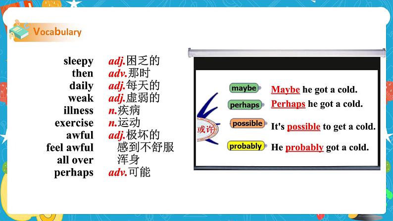 Module 4  Seeing the doctor Unit 2 We have played football for a year now课件+教案+音视频素材05