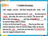 Module 4  Seeing the doctor Unit 3 Language in use课件+教案+音视频素材