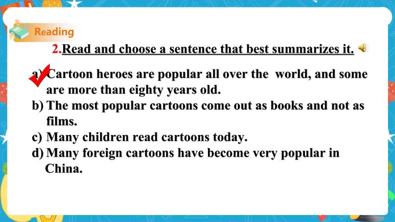 Module 5  Cartoon stories Unit 2 Tintin has been popular for over eighty years.课件+教案+音视频素材08