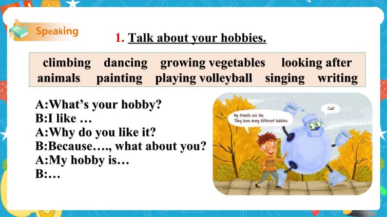 Module 6 Hobbies Unit 2 Hobbies can make you grow as a person课件(共24张PPT)+教案+音视频素材07