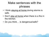 北師大版英語七下Unit 1《Lesson 3 Safety First》第2課時課件