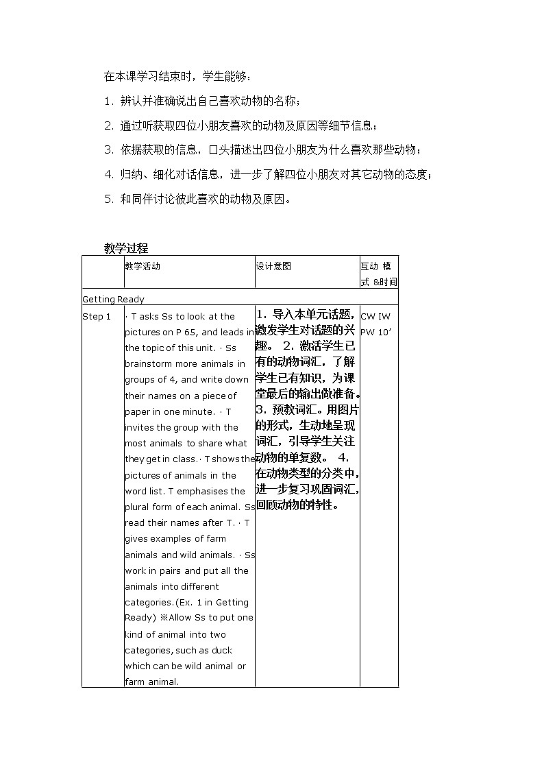 北师大版英语七下Unit 6《Lesson 16 My Favourite teacher》第1课时教案02