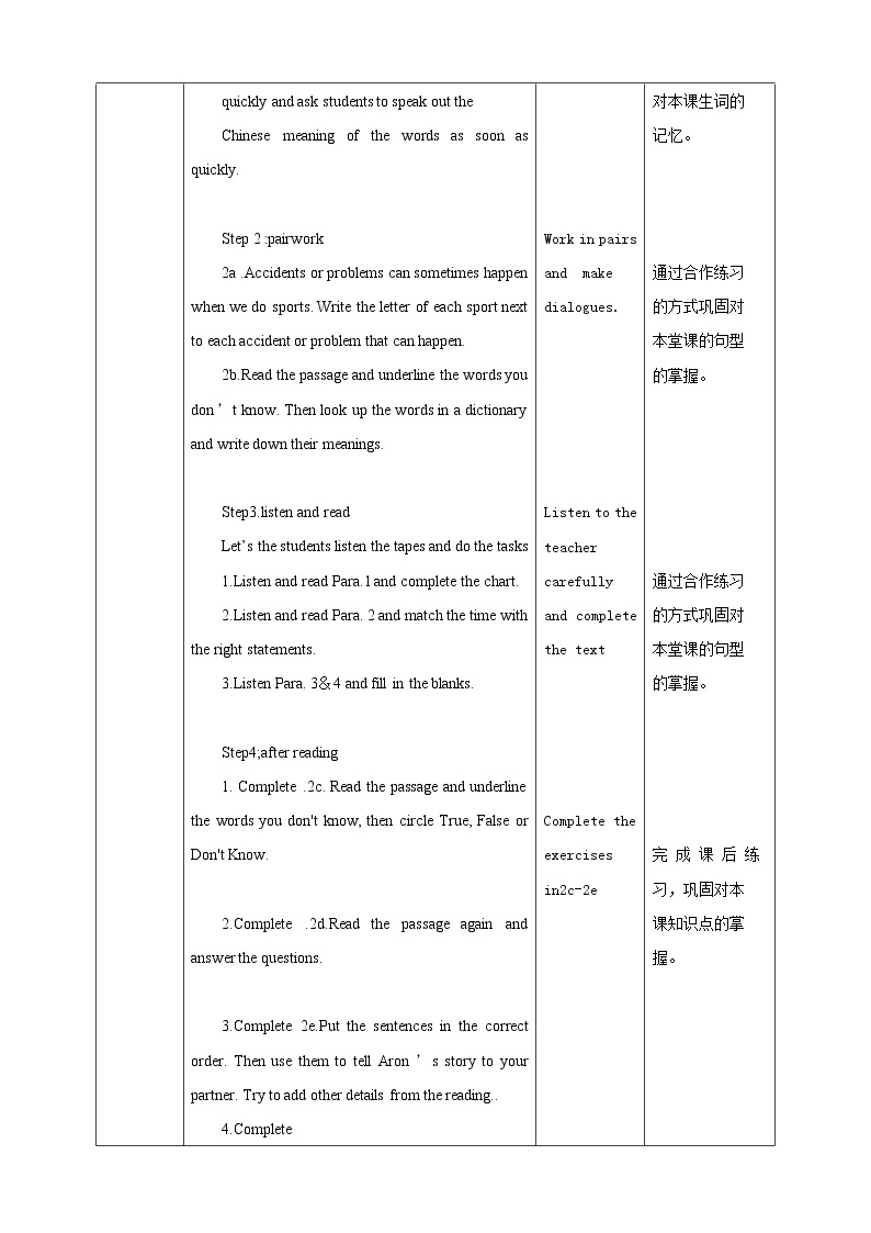 Unit1 What's the matter  Section B 2a-self check (课件+同步练习+教案设计+素材）02