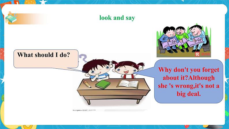 Unit4 Why don't you talk to your parents Section A Grammar focus - 4c (课件+同步练习+教案设计）07