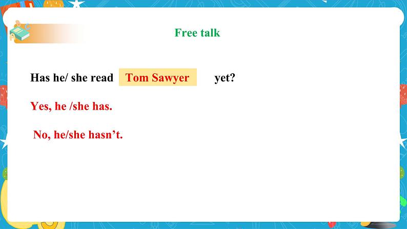 Unit8 Have you read Treasure Island yet Section A Grammar focus -4c (课件+教案+练习+视频）04