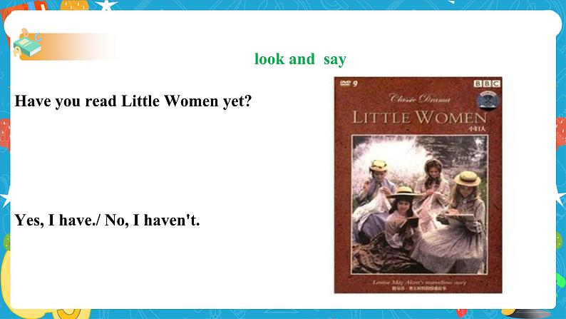 Unit8 Have you read Treasure Island yet Section A Grammar focus -4c (课件+教案+练习+视频）07