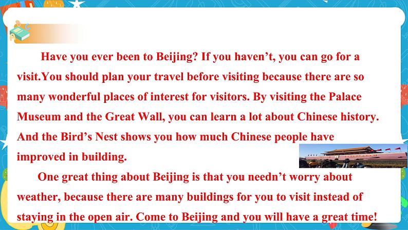 Unit 9 Have you ever been to a museum  Section B 3a-self check (课件+同步练习+教案设计+视频）08