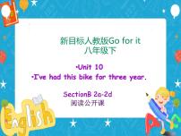 初中英语人教新目标 (Go for it) 版八年级下册Section B精品ppt课件